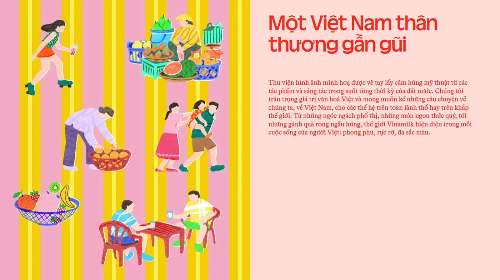 Thiết kế bao bì của Vinamilk đổi mới để thu hút