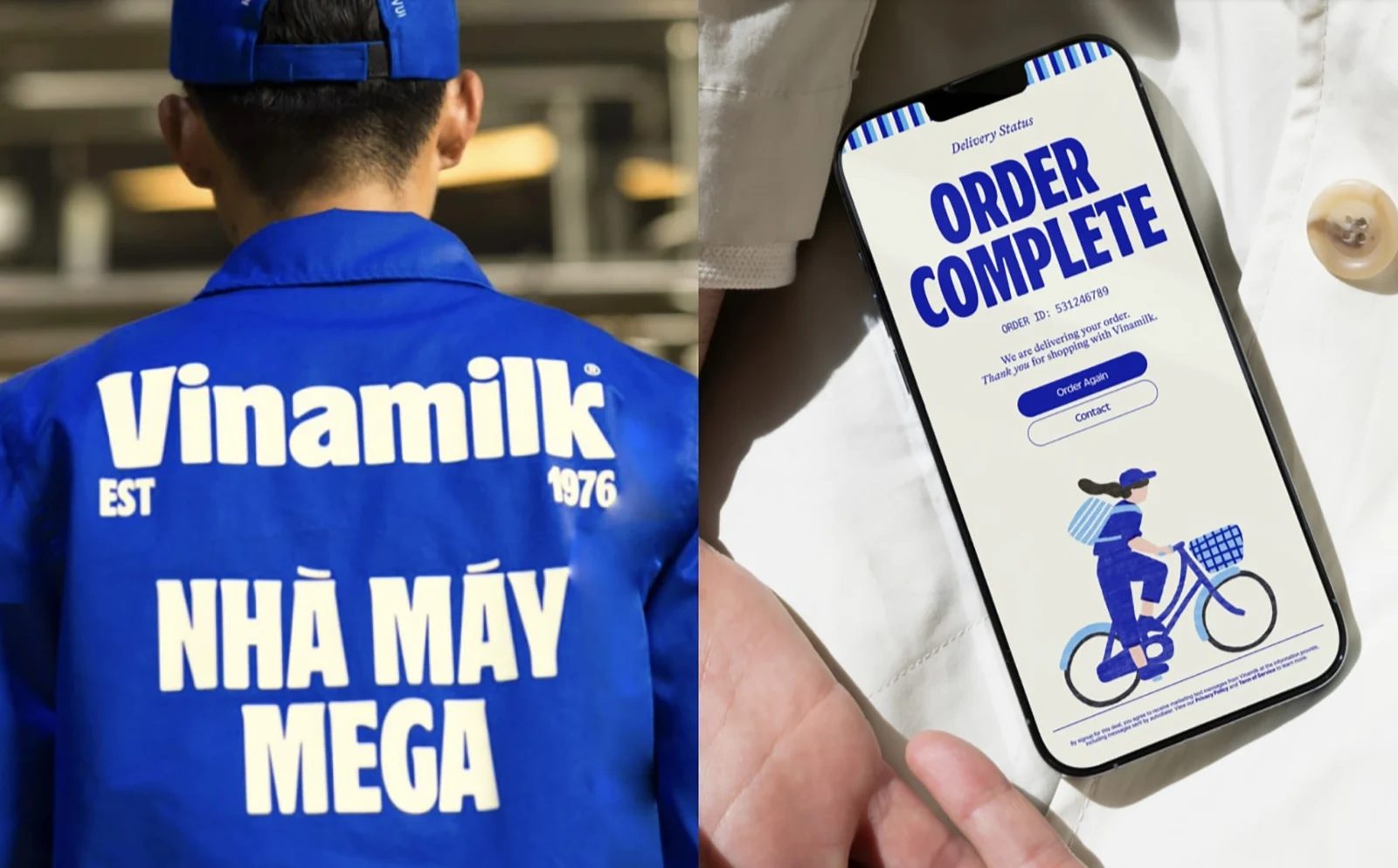 Thiết kế bao bì của Vinamilk đổi mới để thu hút