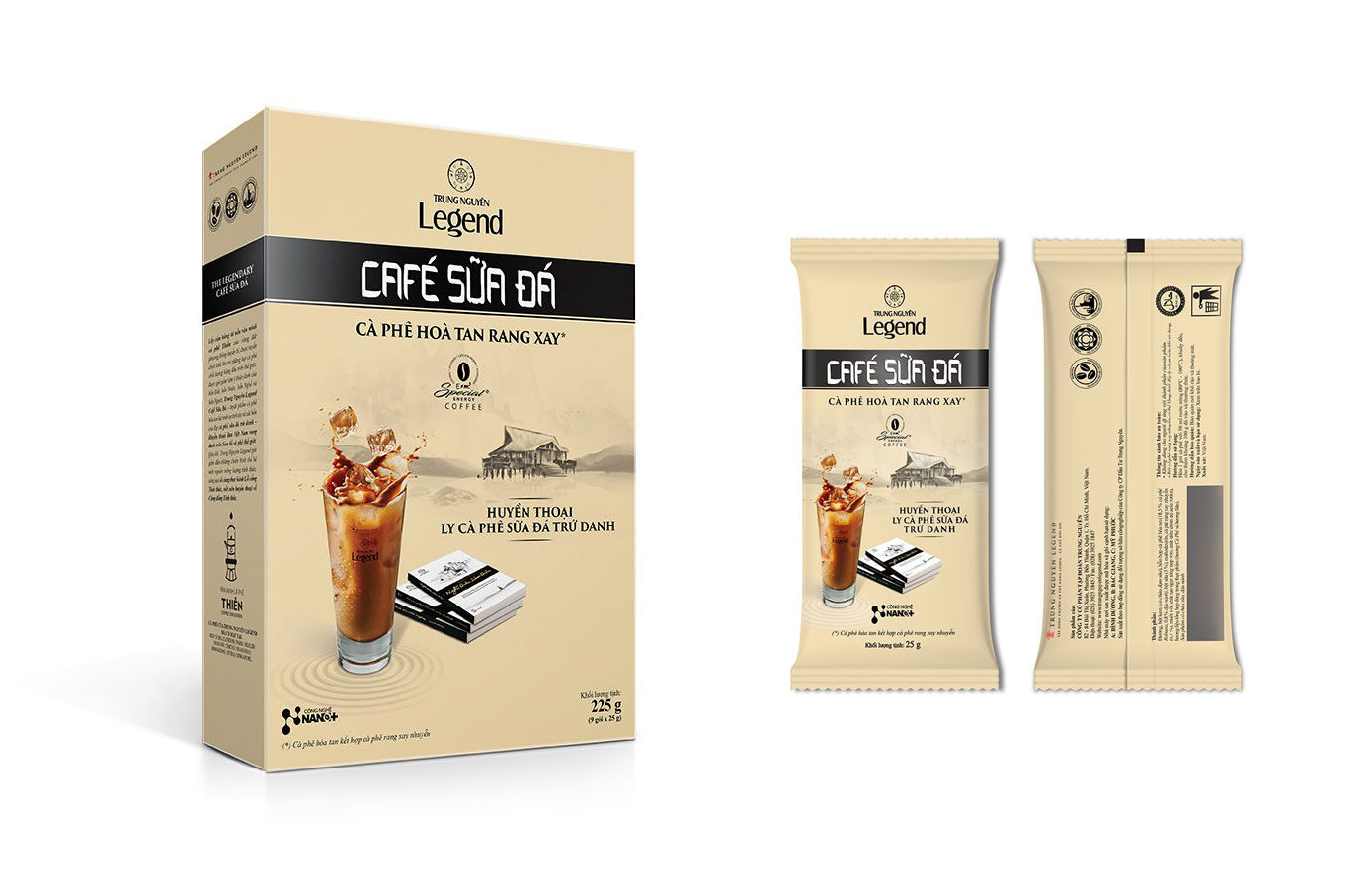 Bao bì cà phê Trung Nguyên đưa thương hiệu Việt ra thế giới - Guru Design