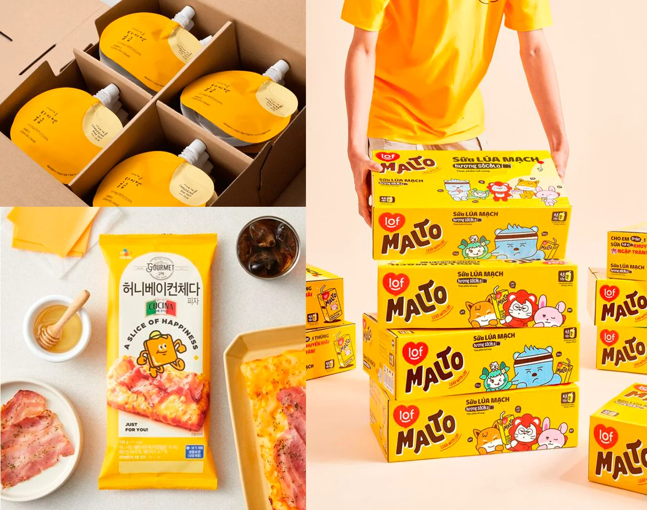Màu sắc trong thiết kế bao bì - tăng hiệu quả marketing