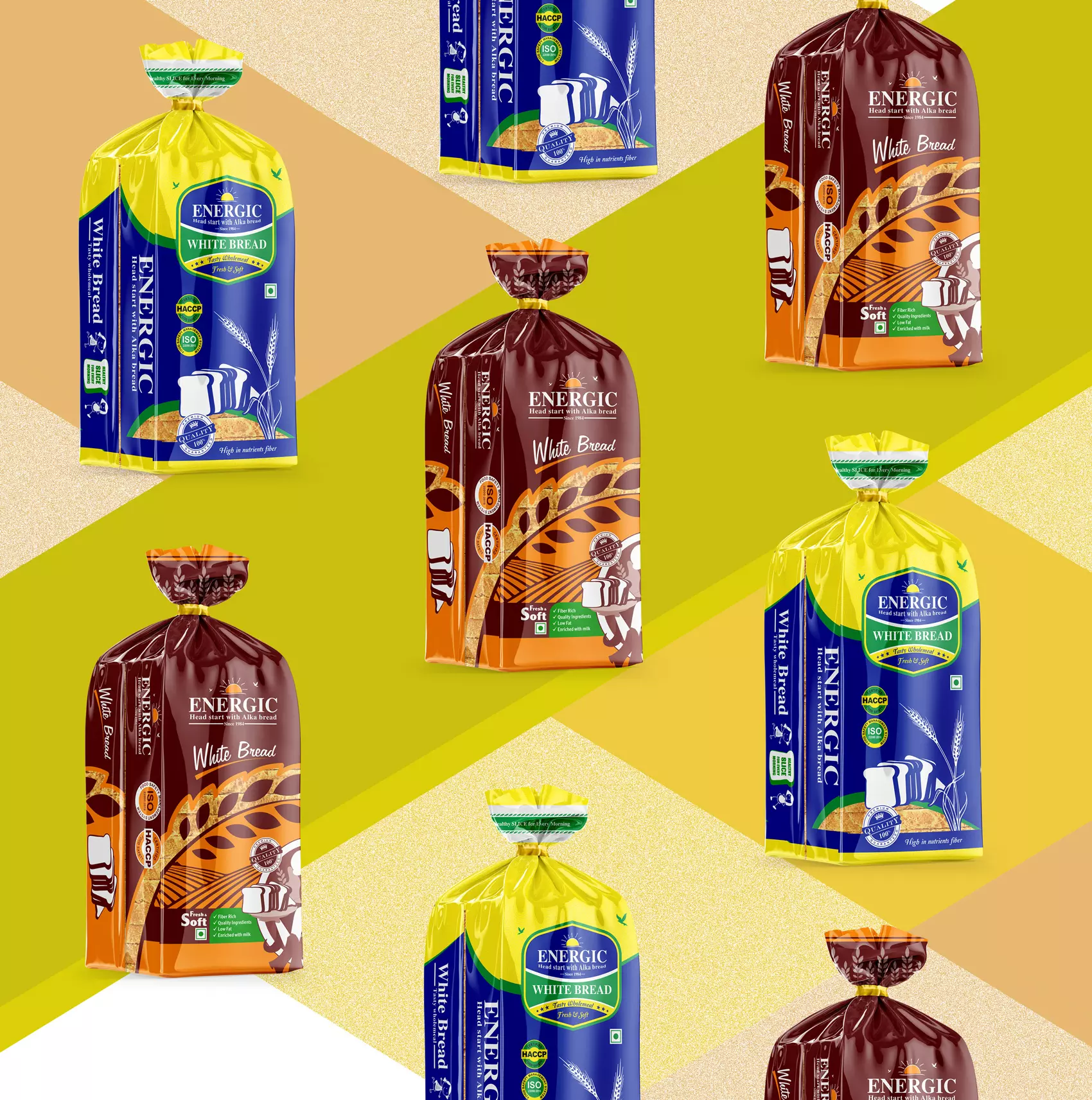 10+ Mẫu bao bì bánh mì đẹp thu hút từ cái nhìn đầu tiên