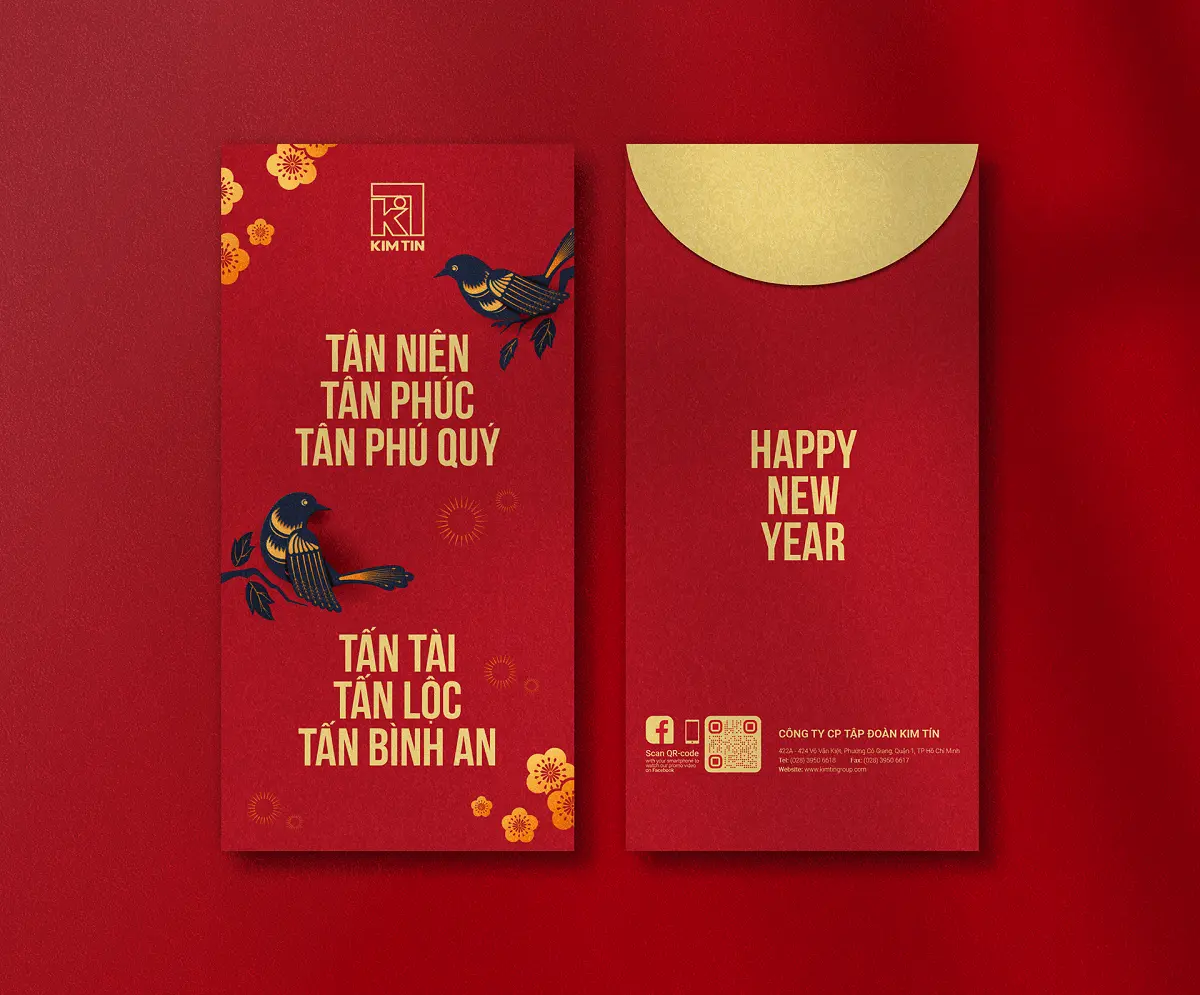 Các mẫu thiết kế bao lì xì đẹp, ý nghĩa gắn kết tình cảm