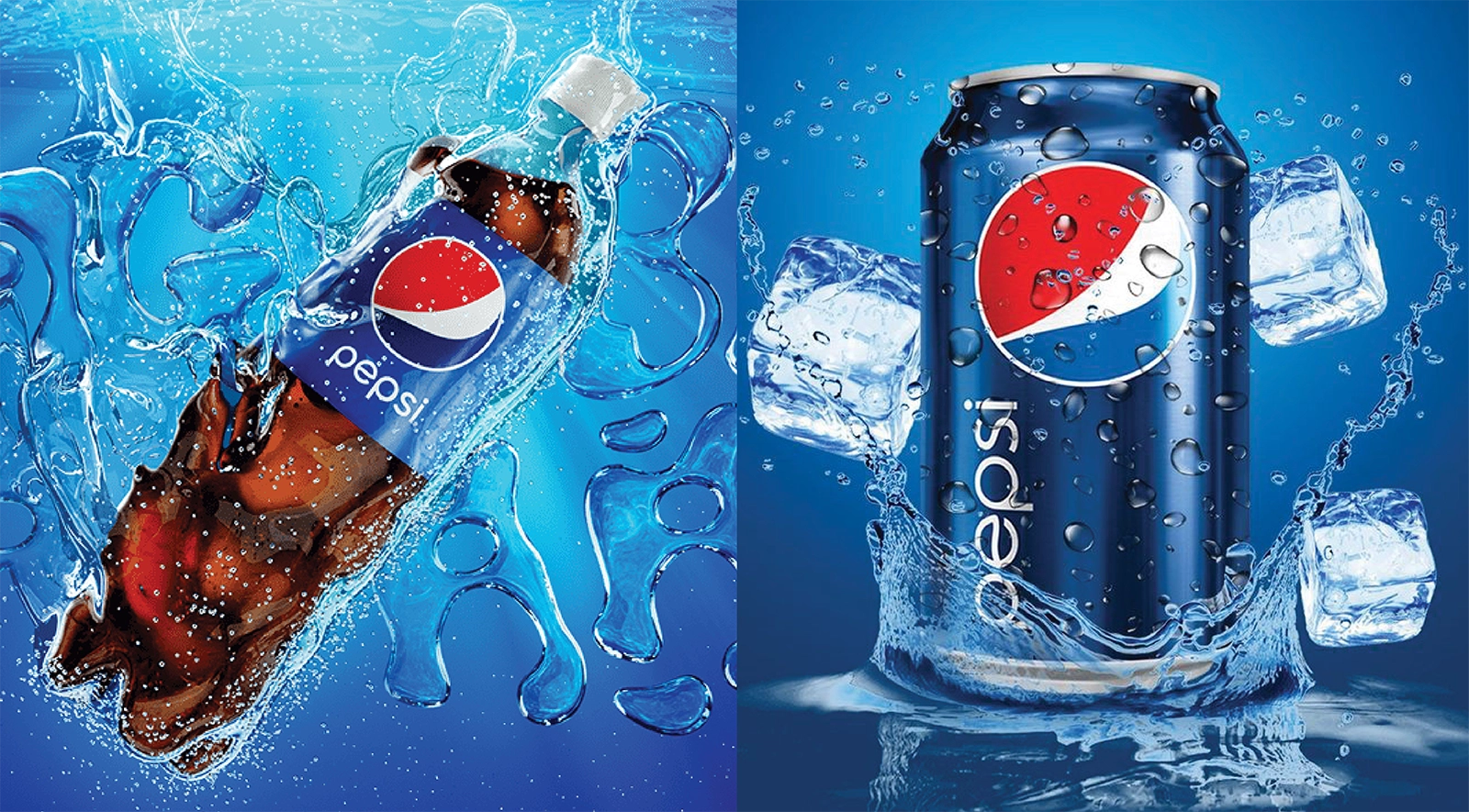 Thiết kế bao bì của Pepsi năng động, truyền cảm hứng