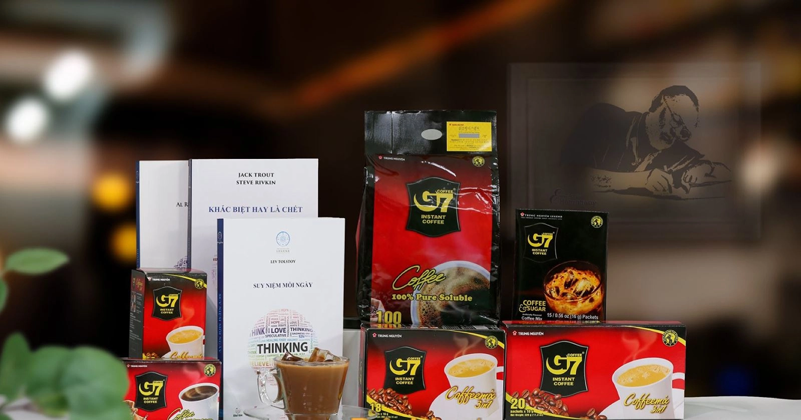 Thiết kế bao bì sản phẩm cà phê G7 nâng tầm thương hiệu Việt