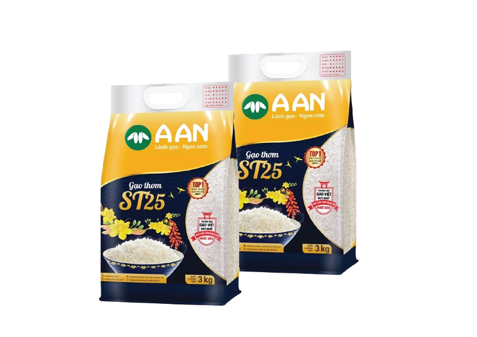 Bao bì gạo xuất khẩu đẹp chinh phục thị trường quốc tế