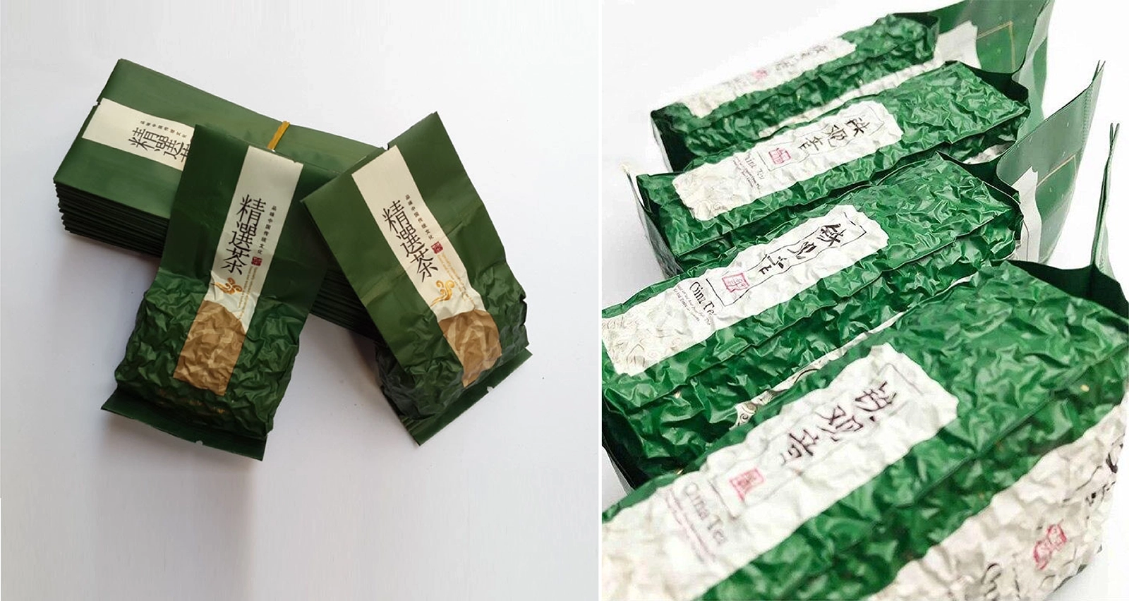 Bao bì trà xanh: Mẫu bao bì phổ biến và xu hướng thiết kế