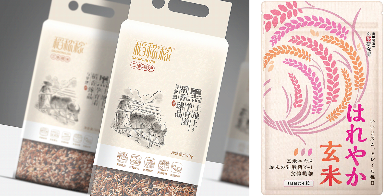 Thiết kế bao bì gạo độc đáo - bước đệm chinh phục thị trường cạnh tranh
