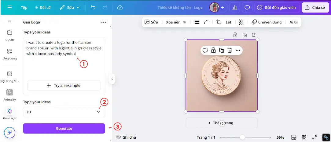 Hướng dẫn thiết kế logo canva dễ dàng cho người mới – Ai cũng làm được