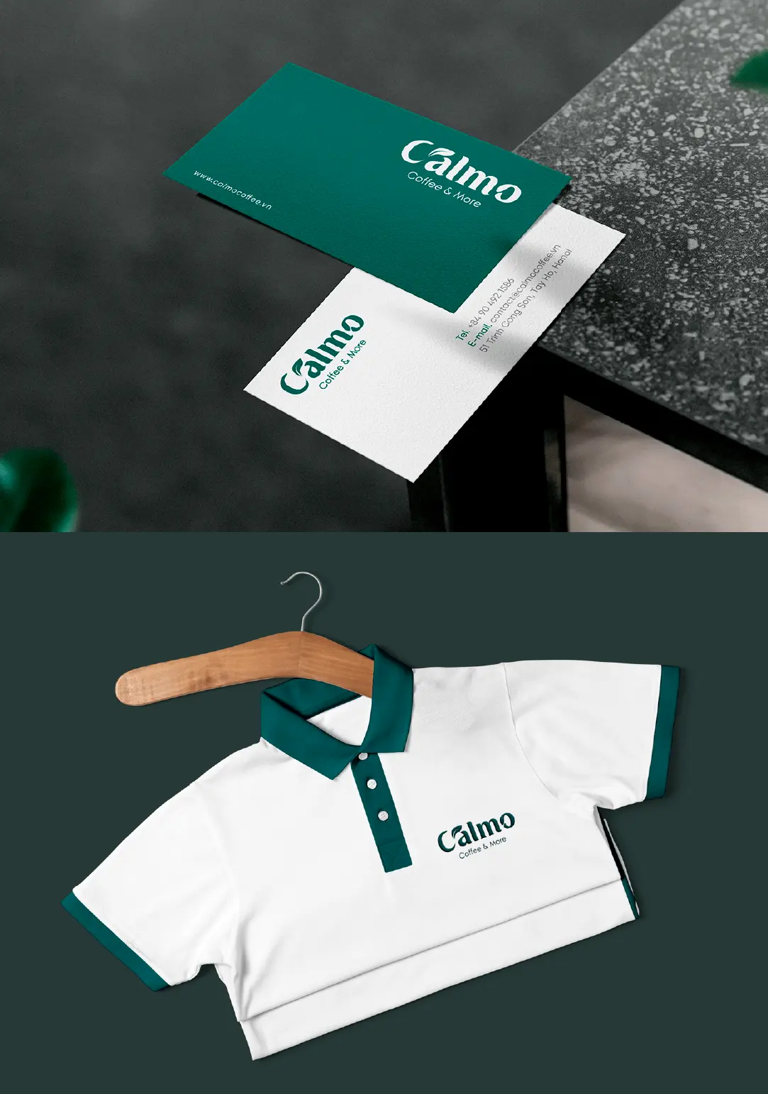 Dự án Thiết kế Logo Calmo do Guru Design thiết kế